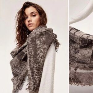 Wilfred Haus Party Blanket Cozy Textured Scarf